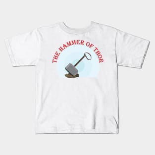 The hammer of Thor Kids T-Shirt